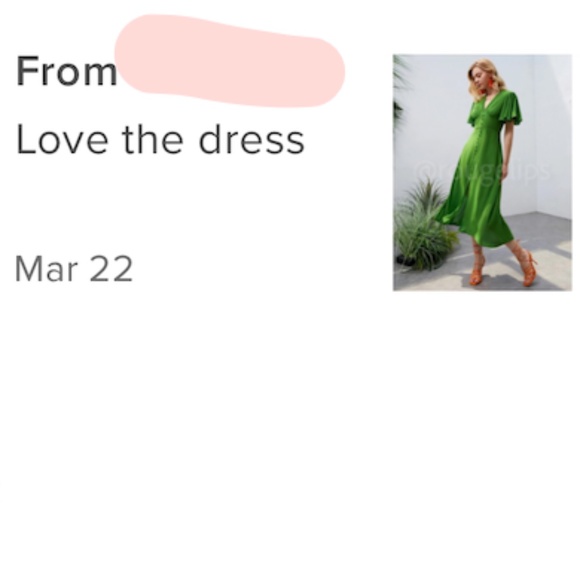 Black V-Neck Midi Dress Fit and Flare Butterfly Sleeve Faux Button Front - Picture 7 of 7